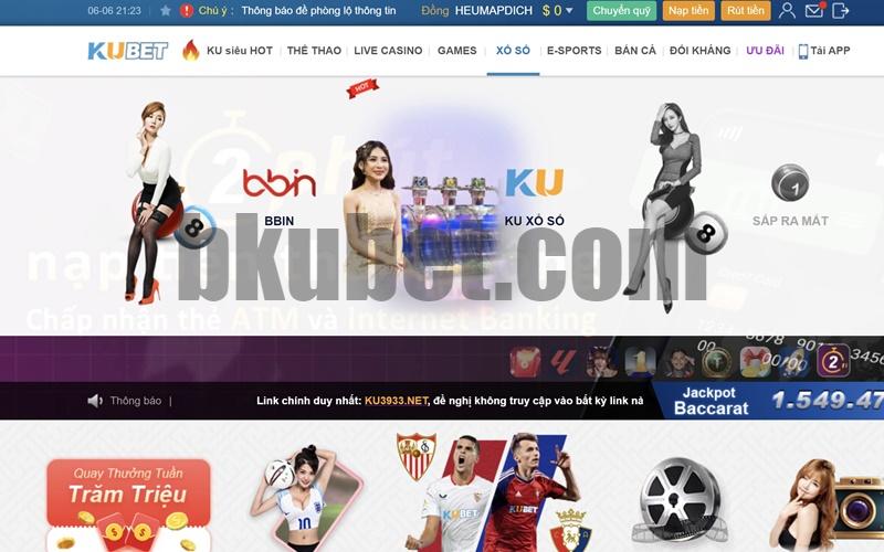 Nạp tiền Kubet là bước đầu tiên để tham gia vào kho trò chơi đồ sộ của Kubet