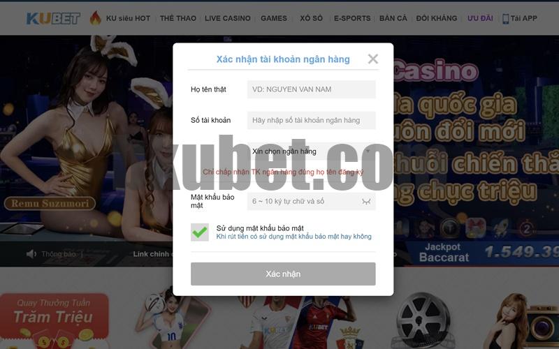 Nạp tiền Kubet qua tài khoản ngân hàng - Phương thức được yêu thích